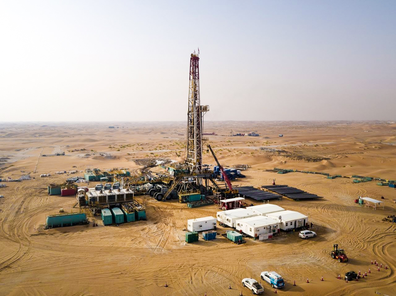 tank farm and oil operations